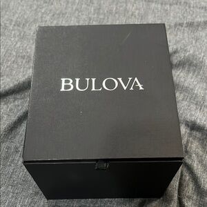 Bulova Black Watch Box